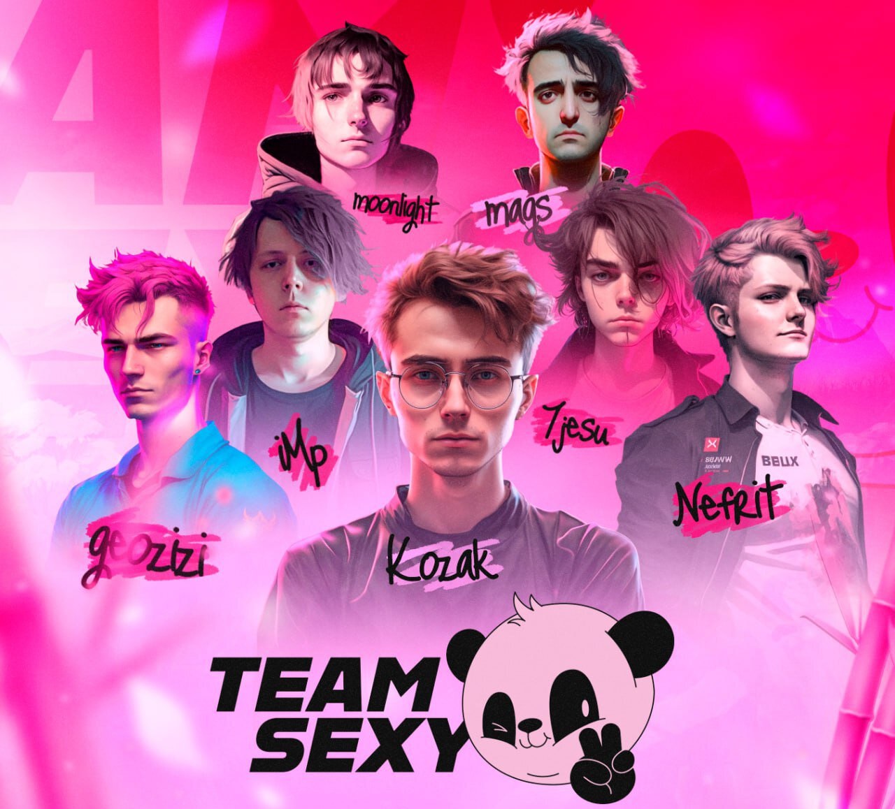 Состав Team Sexy по Dota 2