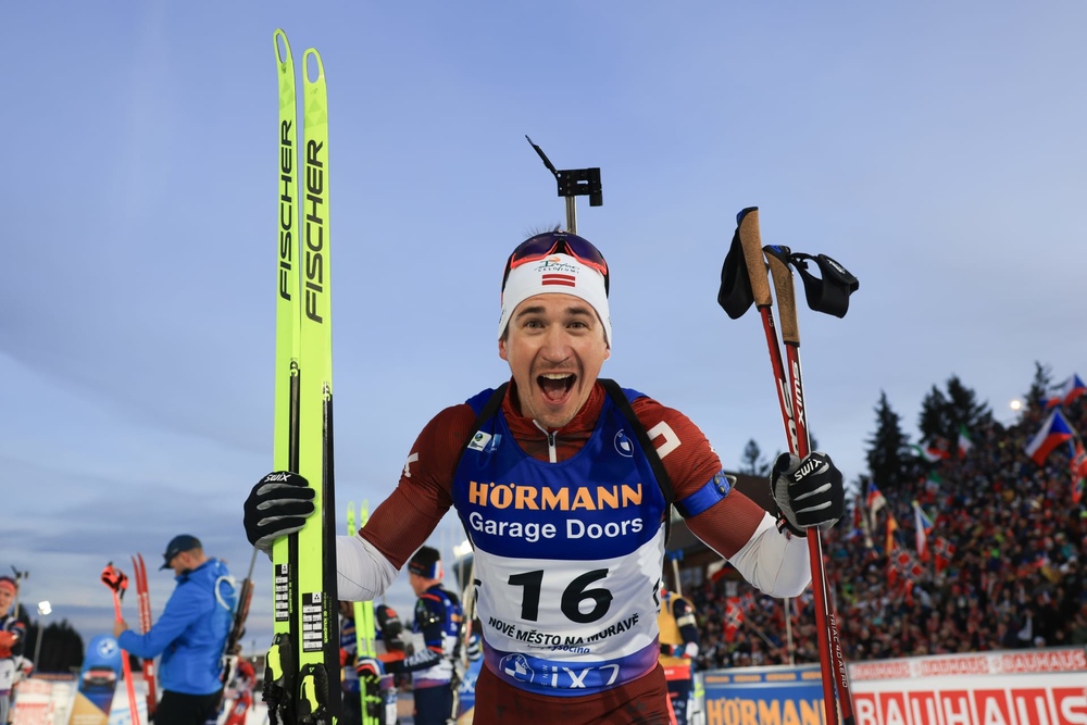 Андрей Расторгуев завоевал первую медаль ЧМ. Фото: IBU