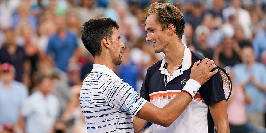 Медведев сократил отставание от Джоковича в рейтинге ATP